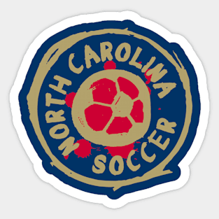 North Carolina Soccer 03 Sticker